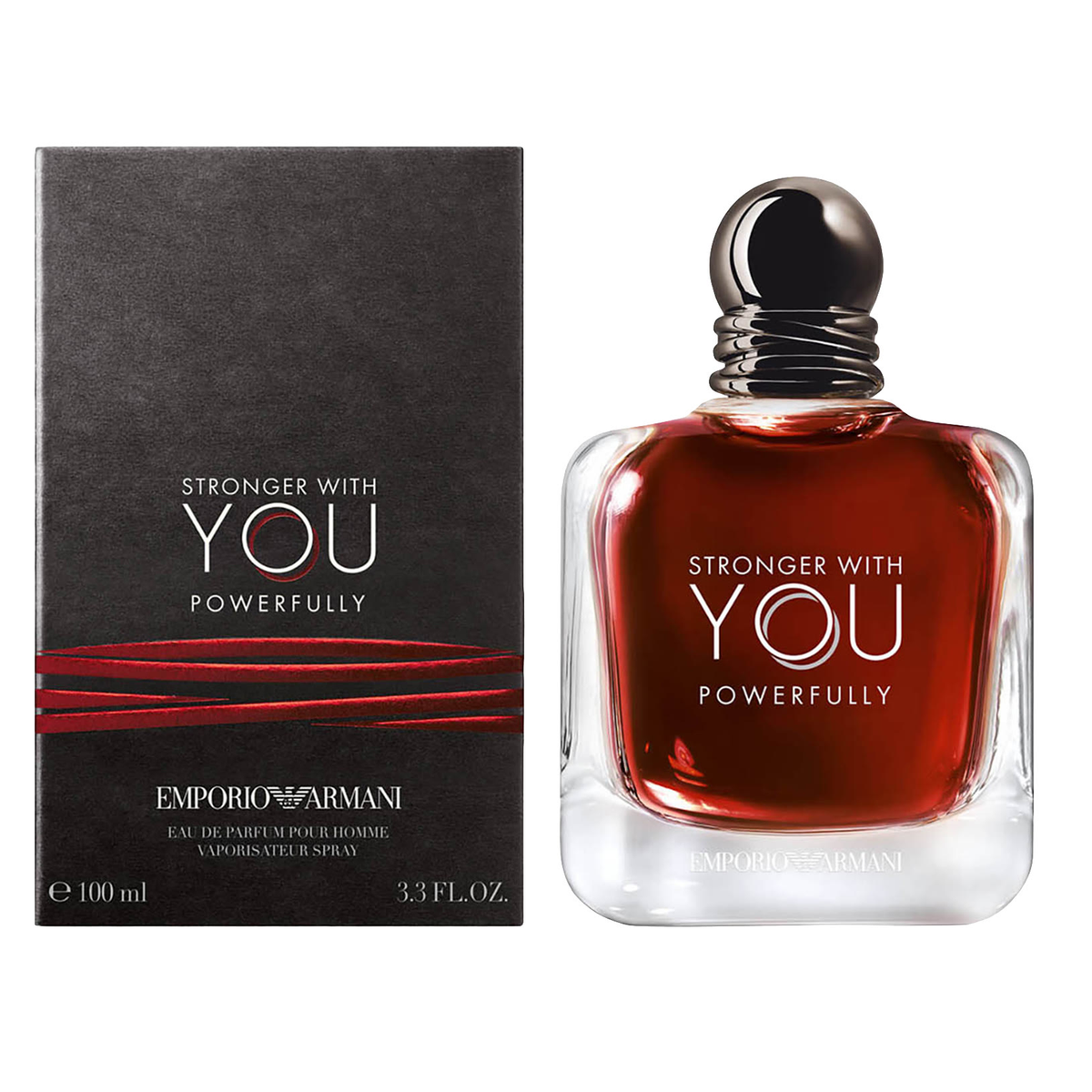GIORGIO ARMANI STRONGER WITH YOU POWERFULLY (M) EDP 100ML - Product photo