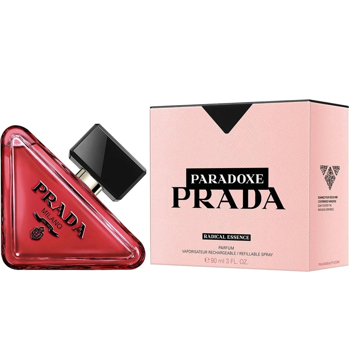 PRADA PARADOXE RADICAL ESSENCE (L) PARFUM 90ML EXP - Product photo